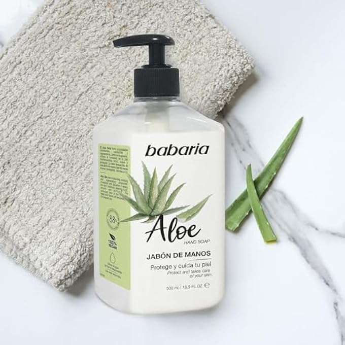 Babaria LIQUID HAND SOAP ALOE VERA 500ML - Image 3